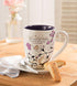 Pavilion Gift Company Mark My Words Mimi Floral Butterfly Grandma Coffee Tea Mug, Large, Pink, 20 ounces...
