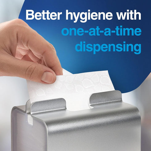 Tork Napkins Napkin Dispenser Image Xpressnap Tabletop Aluminum Napkin Holder for Everyday Use Holds Up To 150 2-Ply Napkins 8.23x7.1x5.91" (HxWxD...