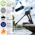 2 Pin 50Amp Trolling Motor Plug Receptacle Set, 12/24/36/48 Volt Marine Boat Power Waterproof IP67 Connector Trolling Boat Plug for Trolling Motor...
