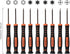 13pcs Torx Security Screwdriver Repair Tool Kit T2 T3 T4 T5 T6H T8H T10H Phillips 1.5 2.0 Screwdrivers S2 Steel For Xbox One Xbox 360 Controller P...