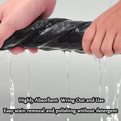 Thickened Magic Cleaning Cloth,8 Pcs Lint Free Cloth,Reusable Microfiber Cleaning Rag for Windows,Mirror,Glass,Car,Gray...