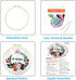 Louise Maelys Funny Embroidery Kit for Beginners Flower Wreath Cross Stitch Adults Needlepoint Kit DIY Embroidery Starter Kit...