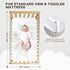 Pro Goleem 2 Pack Satin Soft Crib Sheet Great for Baby with Sensitive Hair Silky Baby Sheet White and Gray Unisex 52’’x28’’x8’’ Fitted Sheets...