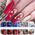 12 Grids 4th of July Nail Art Glitters Sequins 3D Holographic Nail Glitter Flakes Independence Day Nails Sequins Mixed Color Star Nail Flakes Lase...