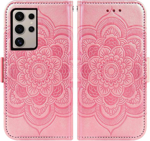 Asuwish Phone Case for Samsung Galaxy S24 Ultra 5G Wallet Cover with Tempered Glass Screen Protector and Flip Credit Card Holder Stand Cell Access...