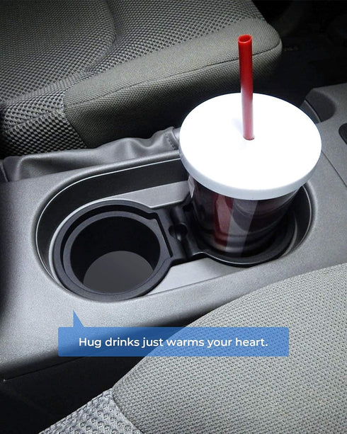 JOYTUTUS Cup Holder Insert 2 Pack Replacement Compatible with Frontier 2005-2019 Pathfinder Center Console Cup Holder Insert 2005-2012 Xterra 2005...
