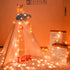 200 LED Halloween Lights Outdoor, 66ft Orange String Lights Indoor 8 Modes Clear Wire, Plug in Waterproof Orange Christmas Lights for Christmas Ha...