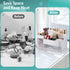 Makeup Organizer for Vanity - Skincare Organizers with Clear Drawers, Large Make Up Organizers and Storage, Bathroom Countertop Makeup Holder, Bed...