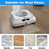 ANBOO 6 Pack Wet Mopping Pads for Irobot Braava Jet M6 Ultimate Robot Mop, Upgraded M6 Wet Sweeping Mop Pads Washable and Reusable Microfiber Repl...