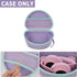 Headphone Case for Riwbox CT-7 Pink/for Jack CT-7S Cat Green 3.5mm/ for iClever IC-HS01/for Picun/for FosPower Bluetooth Wireless Over-Ear Headpho...
