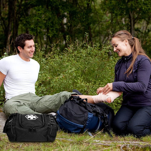 Dixie EMS Dixigear Empty First Responder II Bag 10.5" x 5" x 8" - Tactical Black...