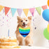 30 Pcs Tie Dye Dog Bandanas Bulk for Dogs Spring Dog Bandana Rainbow Spiral Cat Dog Scarf Colorful Washable Triangle Pet Kerchief Cute Dog Bib for...