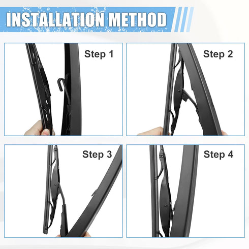 ACROPIX Rear Windshield Wiper Blade Arm Replacement Set OEM Quality Fit for Buick Encore 2012-2022 for Chevrolet Trax 2013-2022 - Pack of 2...