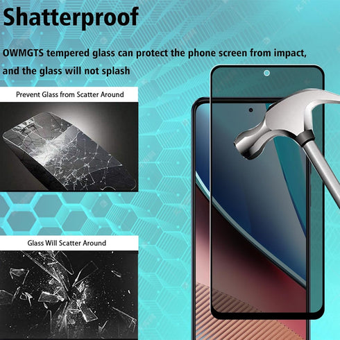 2 Pack Privacy Screen Protector for Motorola Moto G Stylus 2023,9H Hardness,Scratch-Resistant, Anti Spy Anti Peeping, Case Friendly Tempered Glass...
