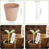 Peat Pots for Seedlings 3.15 Inch, Biodegradable Round Seed Starter Pots with 10 Plant Labels for Garden Germination, Nursery Pot with Drainage Ho...