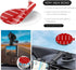 9 PCS 80mm(3.15 inches) Adhesives Pads for Dashboard/Windshield Suction Cup Mount, Transparent Double-Sided Sticker Windshield Mount Adhesives for...