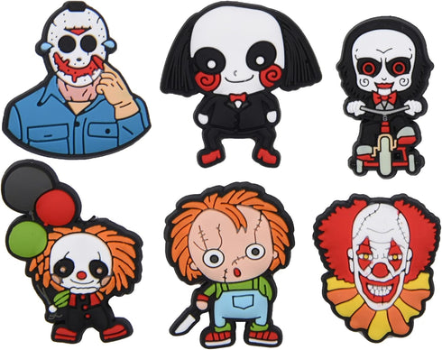 Lot of 30, 50, 100pcs Kid's Lovely Cartoon Shoe Charms Men Women Shoes Decoration for Boys Girls Birthday Gifts...