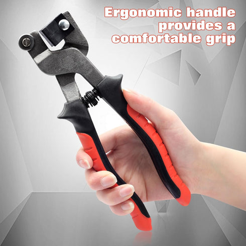 SPEEDWOX Mosaic Nippers 8" Tile Nippers with Strong Plastic Breaker Bar Scoring Wheel for Cutting Porcelain Ceramic Mirror Professional Glass Cutt...