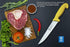 SMI 7 inch Solingen Butcher Knife - Professional Chef Knife for Meat Cutting and Processing - Made in Germany...