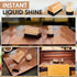 2 Pcs Cutting Board Oil Wax Applicator Butcher Block Oil Rectangular Circular Wooden Cutting Board Mineral Oil with Handle for Wood Surfaces Resto...