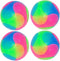 FineInno 4 pcs Large Light Up Dog Balls Flashing Elastic Ball Glow in The Dark Interactive Pet Toys for for Golden Retriever,Labrador,Large Dogs...
