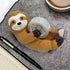 Angoily Animal Tape Dispenser Resin Sloth Staue Washi Tape Cutter Office Tape Holder for Home Office Supplies...