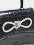 QWINEE Women's Mini Evening Bag Rhinestone Decorated Clutch Purse Prom Bags Sparkle Mini Square Handbags...