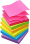 Sticky Notes 3x3 Pop Up Self-Stick Notes Pads with 6 Bright Colors, Easy to Post for Office, Shool, Home, 6 Pads/Pack, 100 Sheets/Pad(Pop Up)...
