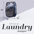 Handy Laundry Collapsible Mesh Foldable Hamper 14" x 14' x 24" Navy Blue...