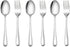 LIANYU 6-Piece Kids Silverware Set, 3 Kid Spoon, 3 Kid Fork, Stainless Steel Toddler Utensils Flatware Set, Child Cutlery Tableware Set, Mirror Fi...