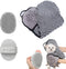 Microfiber Dog Towels for Drying Dogs, Dog Bath Brush & Towel Set, Super Absorbent,Machine Washable, Rubber Dog Wash Brush,Dog Shower Bathing Brus...