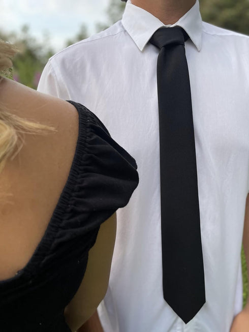 tiemart Matte Finish Tie, 3" Width...