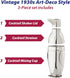 HIC Kitchen Bar Penguin Cocktail Shaker, 18/8 Stainless Steel, Mirror Finish, 3-Piece Set, Holds 18-Ounces...