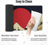 Ovenbird Extended Gaming Computer Mouse Pad, Large Black Red Mouse Pad for Desk, Cute Anime Japanese Great Wave Desk Pad for Keyboard and Mouse, R...