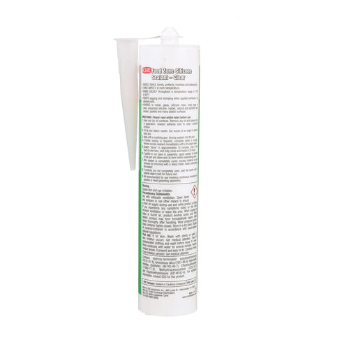 CRC Food Zone Silicone Sealant 14083 – 10.1 FL Oz., Clear Silicone Seal for Bonding, Waterproofing Applications...