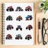 50PCS Monster Truck Stickers, Truck Car Stickers for Kids, Car Stickers Waterproof for Water Bottles Skateboard Car Bike Phone Case Laptop Suitcas...
