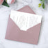 PONATIA 50 Pack A4 Envelopes, 4 1/4 x 6 1/8 Inches Dusty Rose Envelopes Perfect for Gift Cards, Wedding Details Cards, Thank You Cards and any 4x6...