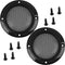 2pcs Speaker Grills Cover Metal Speaker Grill Mesh Round Woofer Guard Protector Cover Circle Speaker Grill Mesh Decorative with Screws......