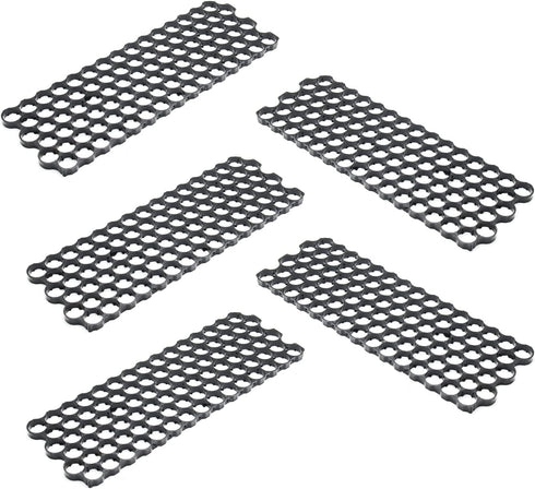 Fielect 5Pcs 6x15 Cell Spacer 18650 Battery Holder Bracket for DIY Battery Pack 18.5mm Hole Dia...