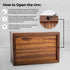 SIC Cremation urns for Human Ashes Male Dad Small Wooden Tree of Life Urns Box for Dogs Ashes and Casket Urn for Ashes Female mom, Burial Funeral ...