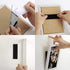 BRAVESHINE Strong Adhesive Picture Hanging Strips - Black Industrial-Strength Reclosable Hook and Loop Strips - 12 Sets 1.2x4inch Double Sided Wal...