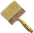 6 Inch Extra-Wide Paint Brush Large Block Stain Brushes Heavy-Duty Household Bristle Paint Brush for Walls, Dusting, Masonry, Wood Deck and Fence ...