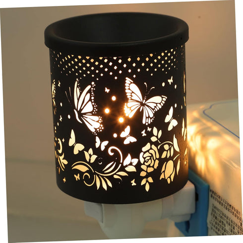 Aroma Oil Burner Fragrance Wax Warmers Small Heater Candle Wax Burner Candles Wax Melting Burner Electric Wax Warmer Candle Wax Warmer Office Diff...