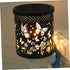 Aroma Oil Burner Fragrance Wax Warmers Small Heater Candle Wax Burner Candles Wax Melting Burner Electric Wax Warmer Candle Wax Warmer Office Diff...