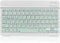 Portable Mini Wireless Bluetooth Keyboar for Apple iPad iPhone Samsung Tablet Kindle Fire HD 10/8/Fire Max 11 Keyboard 10-Inch Green...