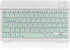 Portable Mini Wireless Bluetooth Keyboar for Apple iPad iPhone Samsung Tablet Kindle Fire HD 10/8/Fire Max 11 Keyboard 10-Inch Green...