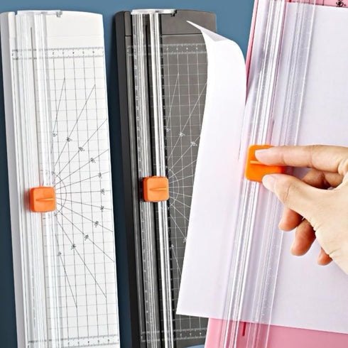 A4 Paper Cutter,12 Inch Paper Cutters Slider with Ruler for Office School Classroom Teacher Supplies,Cardboard Craft Paper Shredder,File Organizer...