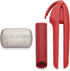 Farberware Healthy Eating Hanging Sets, 3-Piece, Red...