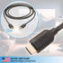 valonic HDMI Cable - 6.5 ft, 4k, Full HD, ARC, high Speed, Ultra HD, ethernet - for TV, PS4, Xbox, 30 AWG, Black...