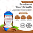 Oil Pulling for Teeth and Gums | Made in USA Cinnamon Flavored Organic Sesame Oil Pulling| Ayurvedic Oil Pulling Rinse to Whiten Your Teeth & Fres...